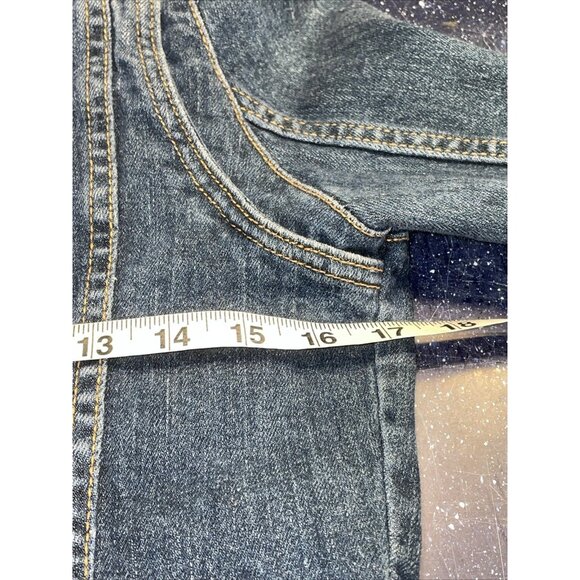 Levis Trucker Jean Jacket Blue Denim Jean Medium Wash Pockets Sz Junior Large - Picture 6 of 7